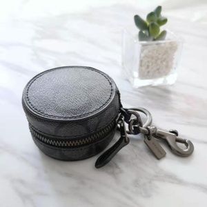 COACH MINI ZIP CASE IN SIGNATURE CANVAS NEW